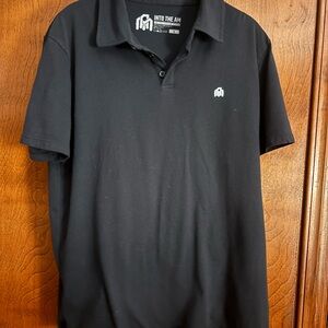 Into The AM Men's Black Polo Shirt